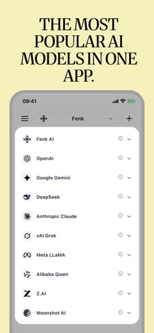 Fenk Ai Screenshot 1 of 5