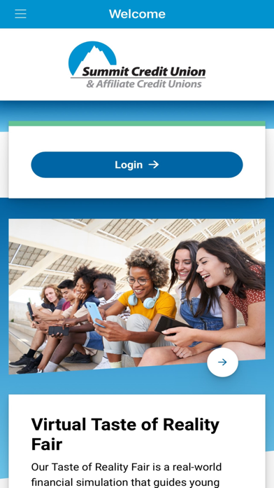 Summit CU Digital Banking Screenshot