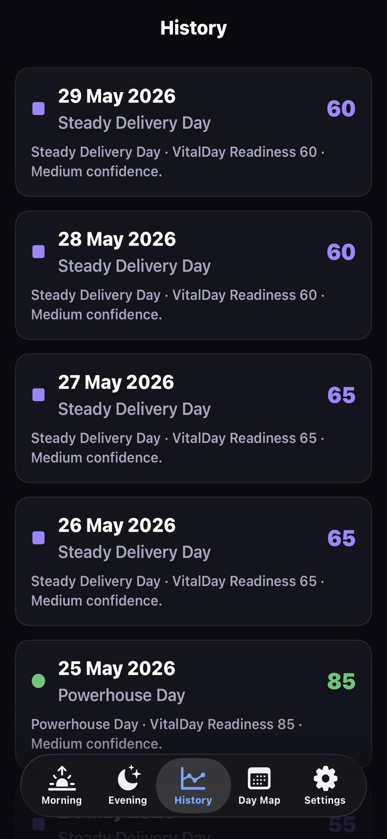 VitalDay: Daily Readiness screenshot 7