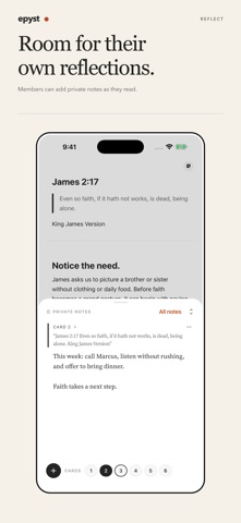 Epyst: Church Sermon Notes App Screenshot 4 of 6
