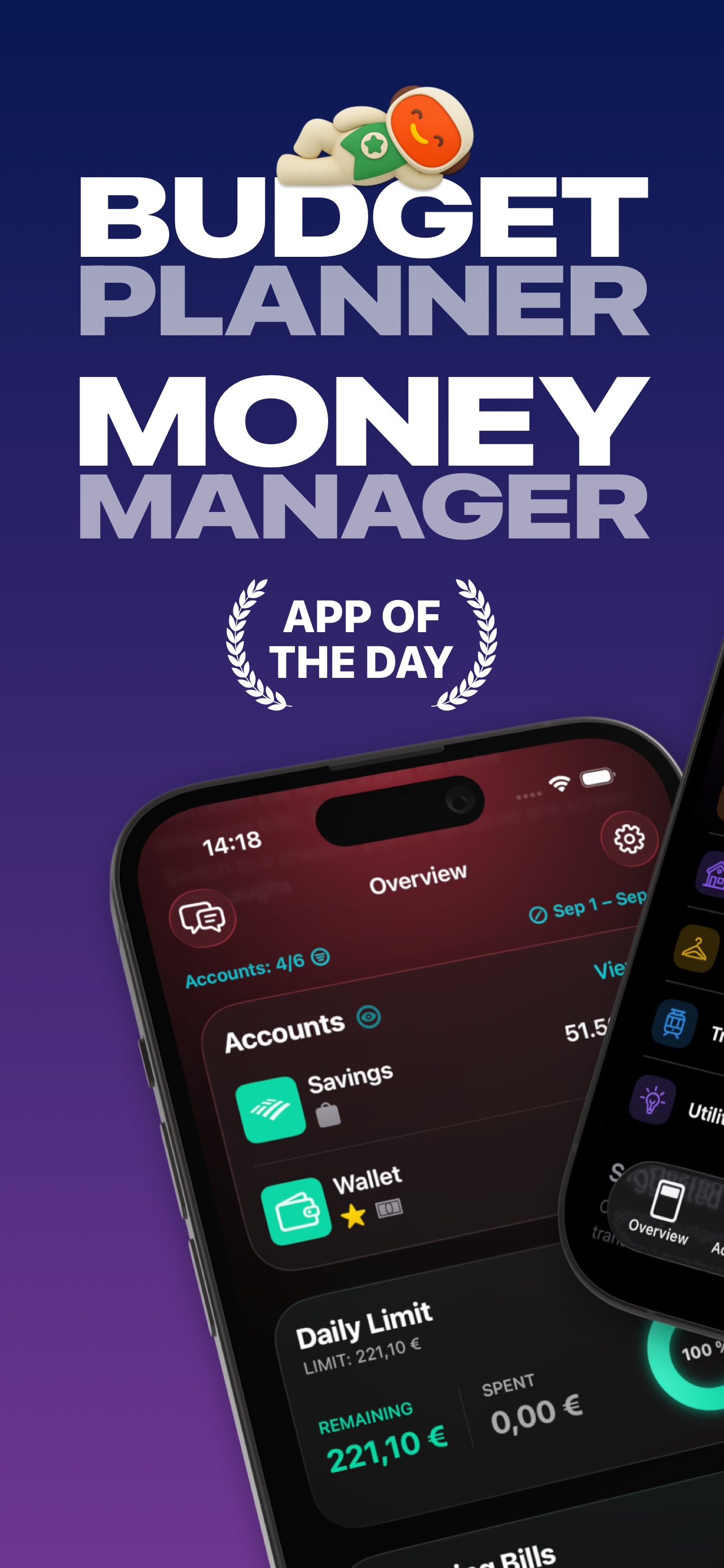 Screenshot 1 of Budget Planner - Money Coach