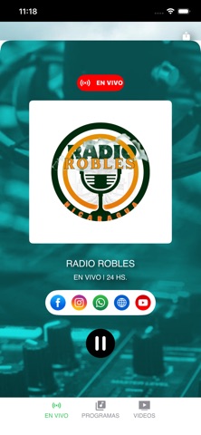 Radio Robles screenshot