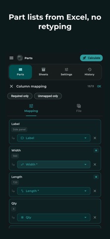Castoro — Sheet Cutting Screenshot 3 of 7