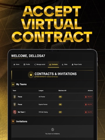 Virtual Pro Gaming iPad screenshot