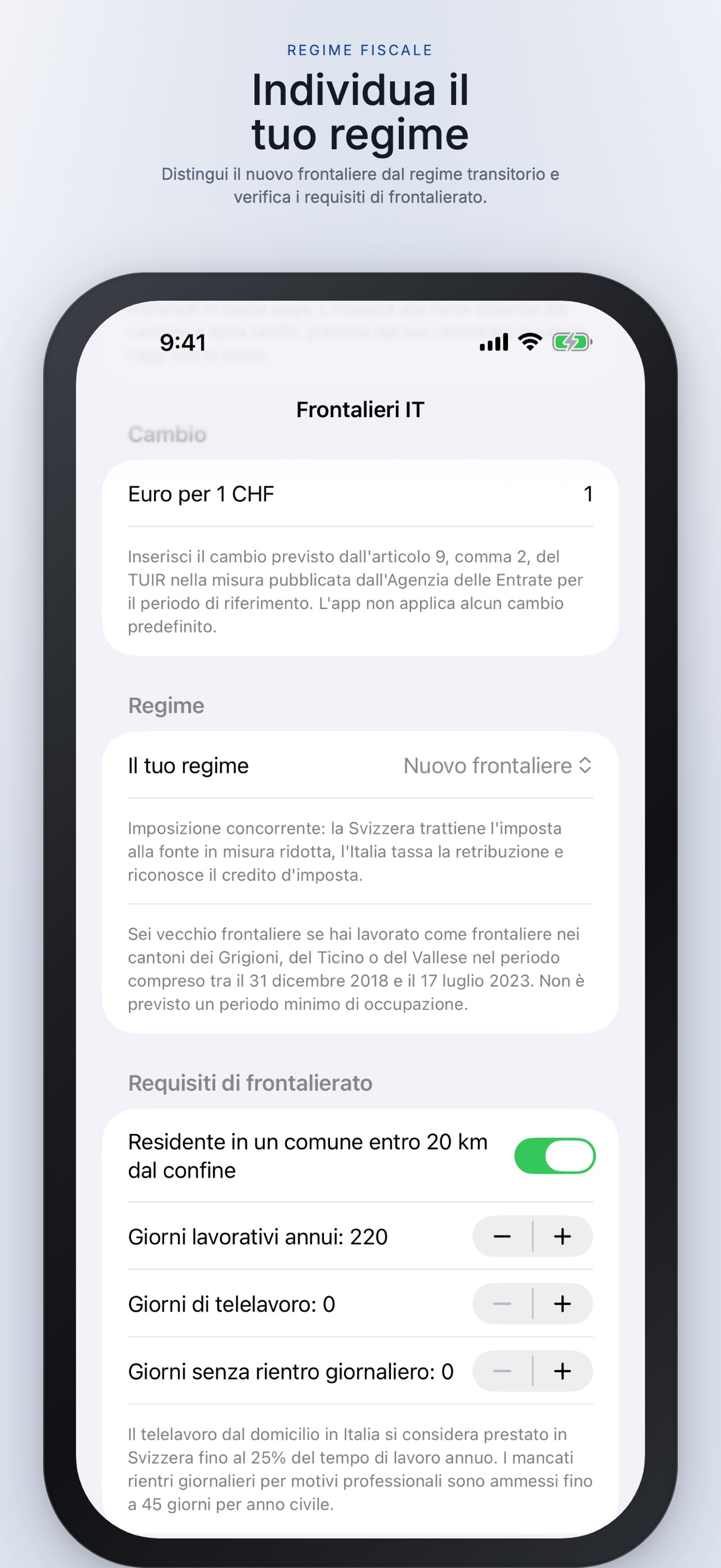 Screenshot 2 of Frontalieri IT