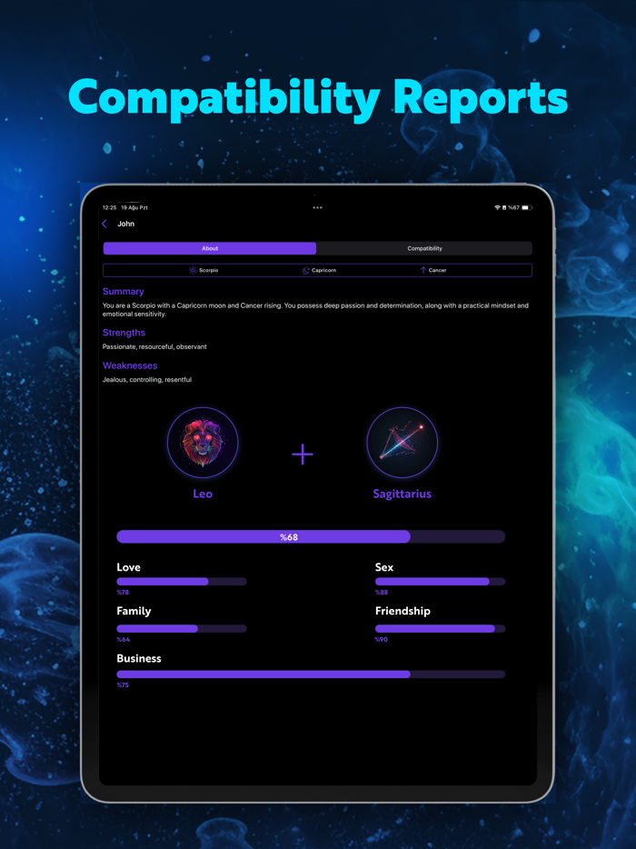 Lunar AI Astrology Advices