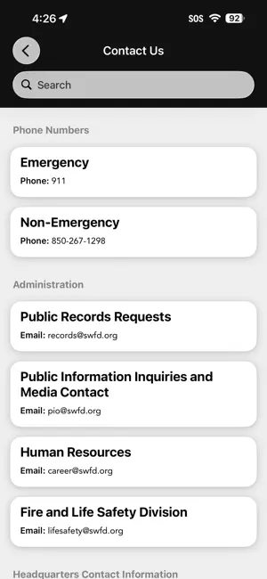 South Walton Fire District screenshot 2