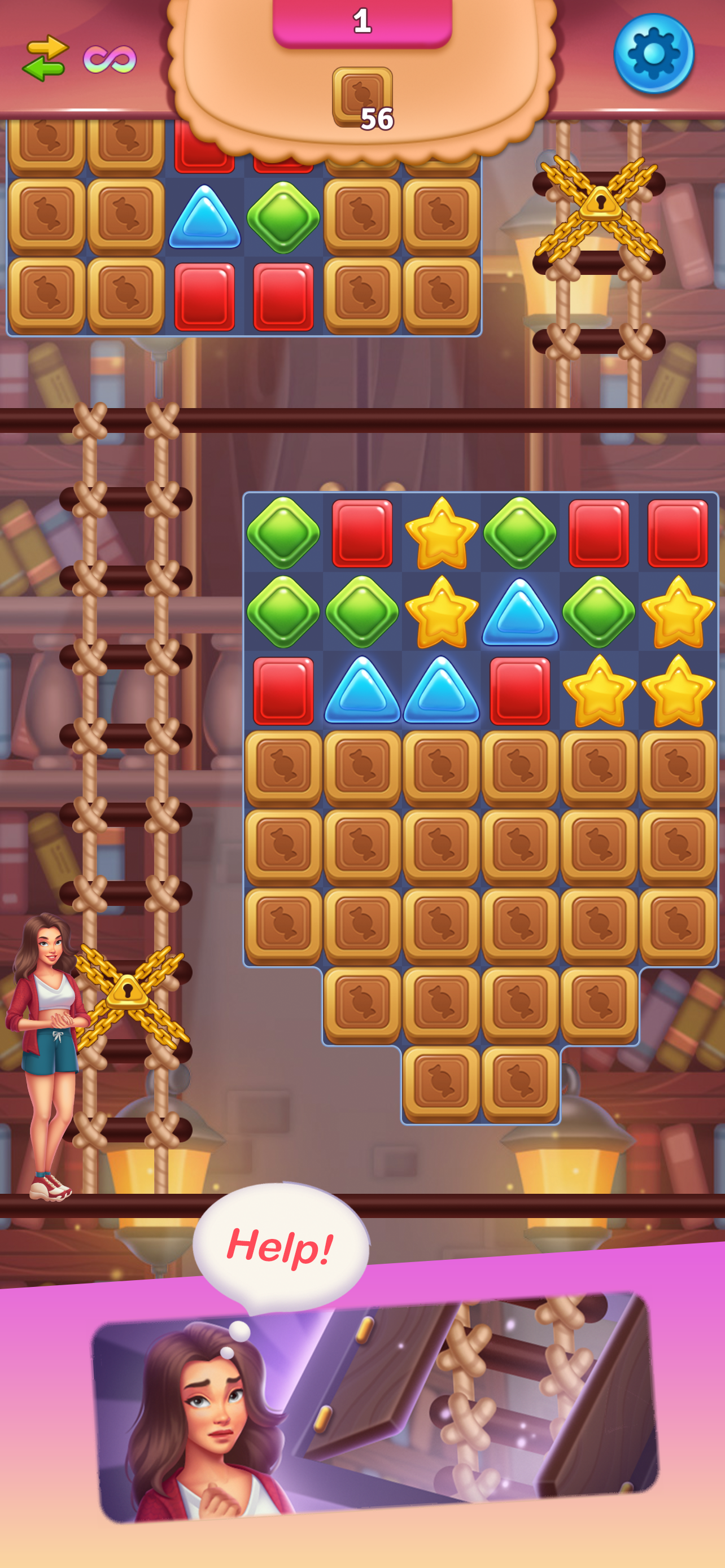 Match 3 Game :Pop Candy Puzzle