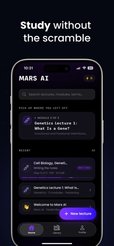 Mars AI: Study & Note Taker Screenshot 7 of 8