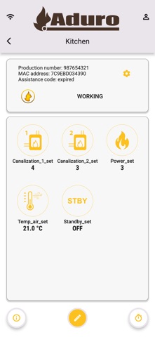 Aduro Pellet Control Screenshot 3 of 10