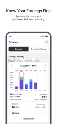 App screenshot