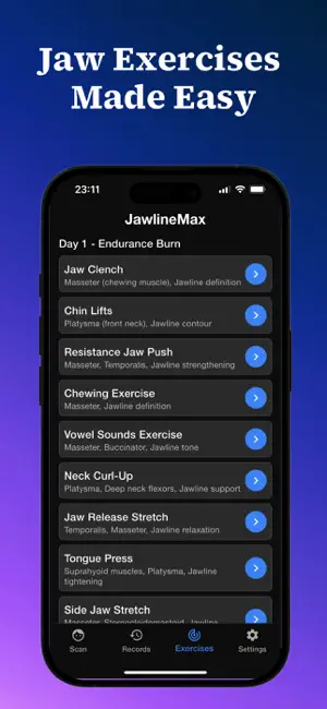 JawMaxxing - Jawline Exercises screenshot 3