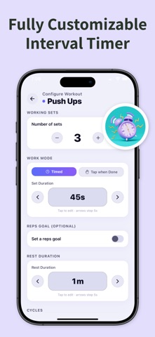 SetGo: HIIT & Workout Timer Screenshot 2 of 9