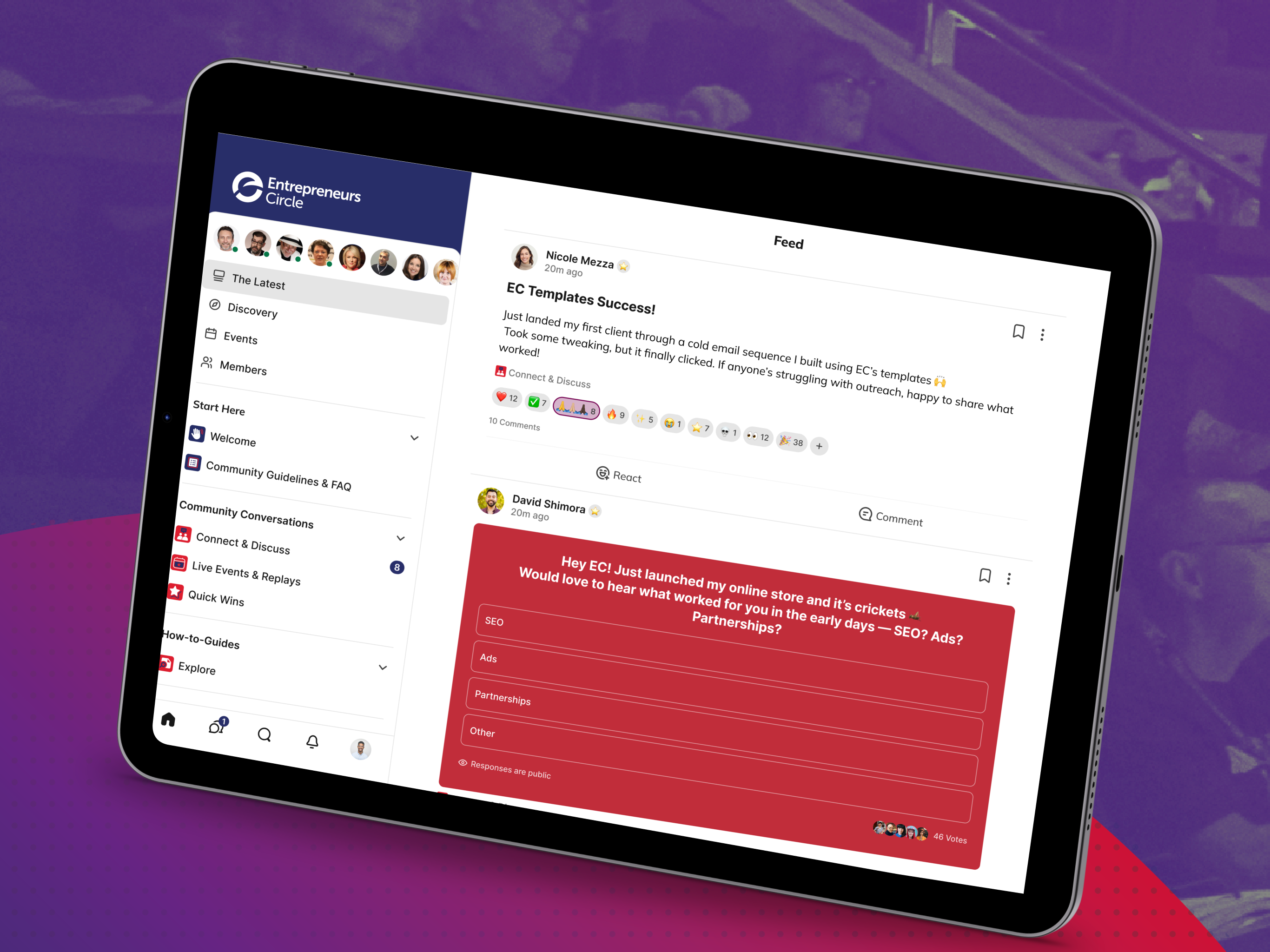 Entrepreneurs Circle screenshot 8