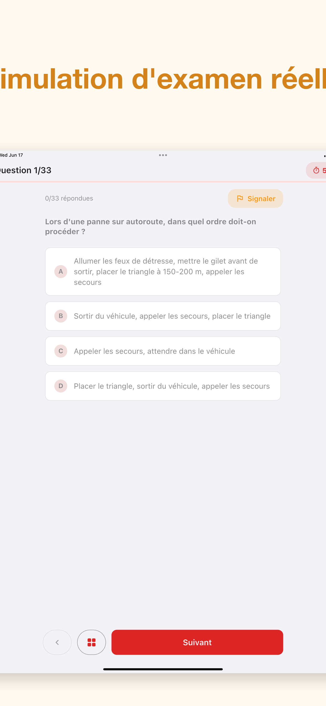 Code de la Route 2026 QCM
