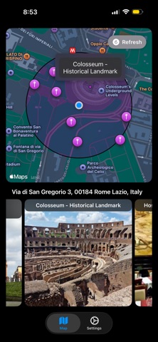 InfoAtPlace screenshot