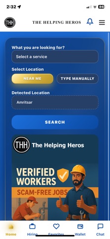 The Helping Heros(THH) screenshot