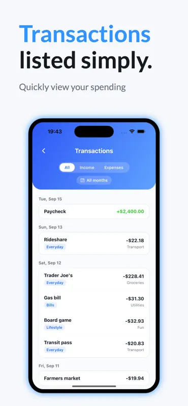 TapSheet: Budget App screenshot 5 of 6