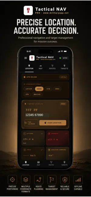 Tactical MAP PRO : Navigation screenshot 1