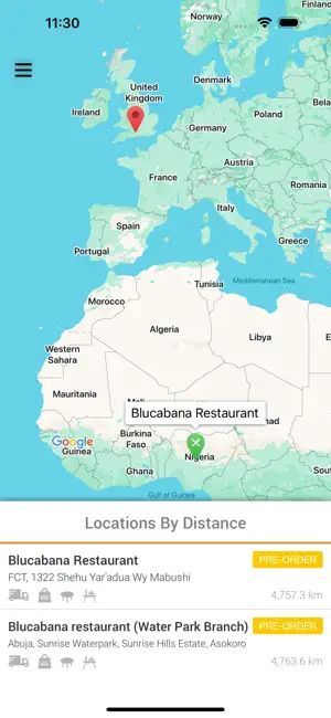 BluCabana Restaurant screenshot 2