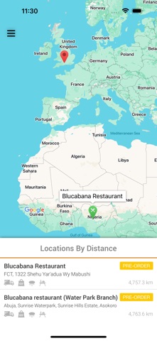 BluCabana Restaurant Screenshot 2 of 3