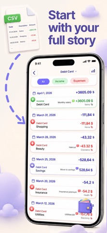 MoneyCloud: Budget Tracker Screenshot 5 of 7