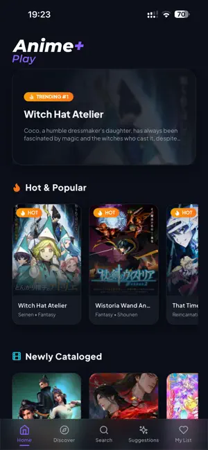 Play Anime+ screenshot 1