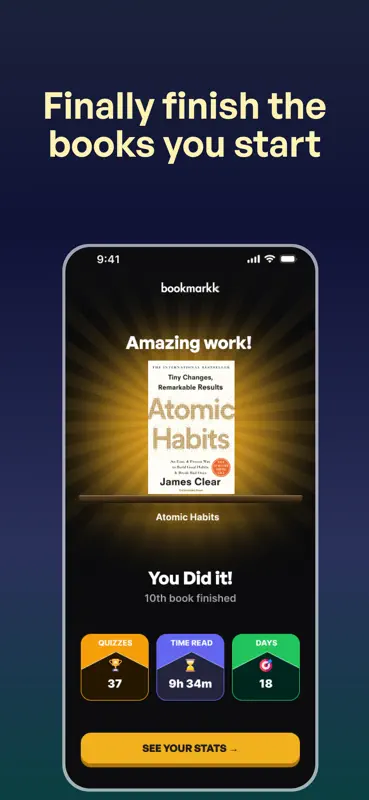 Bookmarkk - Reading Tracker screenshot 2 of 8