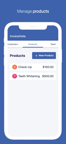 Invoice Maker - InvoiceVista Screenshot 1 of 4