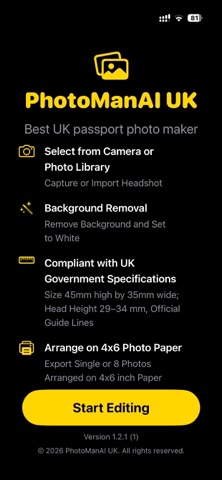 PhotoManAI UK screenshot