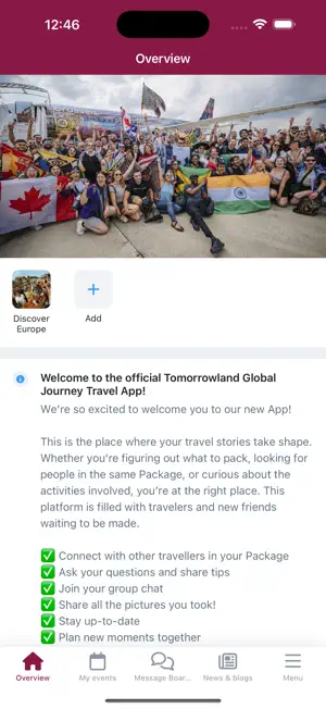 Tomorrowland Global Journey screenshot 1