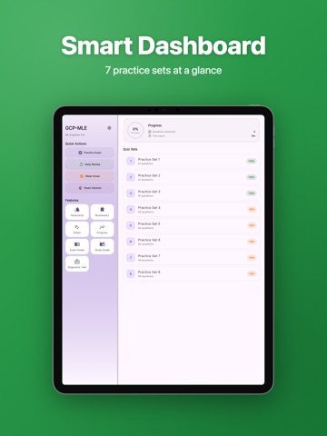 ML Engineer Pro Prep iPad screenshot