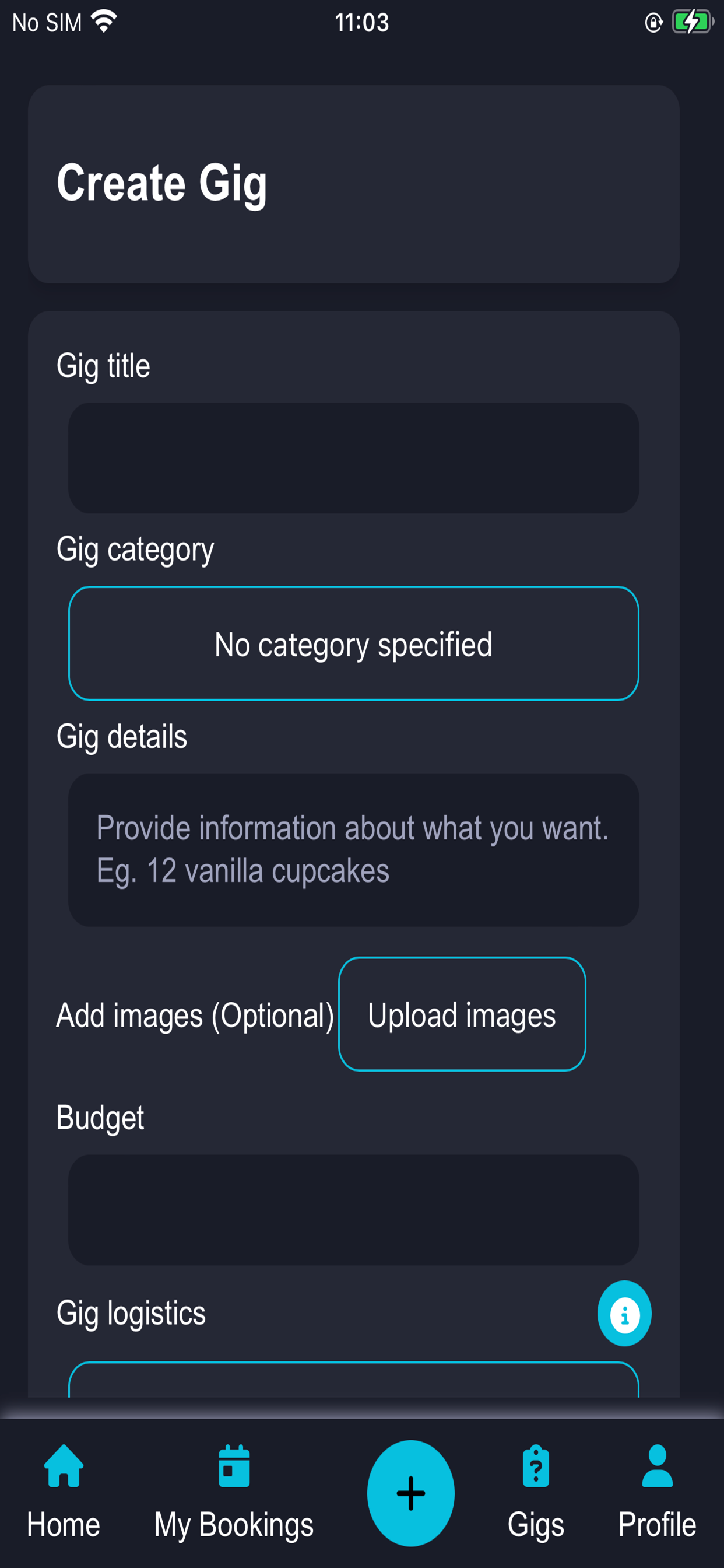 Gigsterr screenshot 3