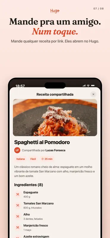 Chef Hugo: Receitas e Cozinha screenshot 7 of 8