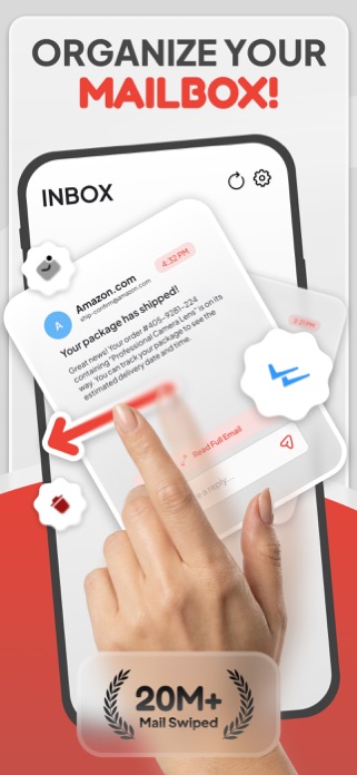 Swipe & Clean Mailbox - MailUp Screenshot 1 of 4