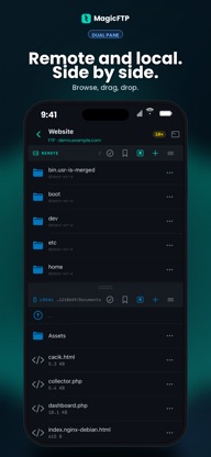 MagicFTP: SFTP & FTP Client screenshot 4