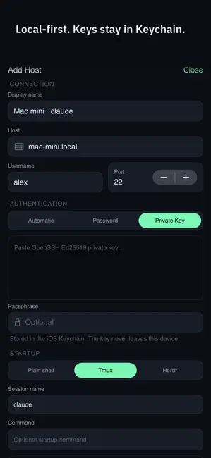 SSHHIP iPhone screenshot 6