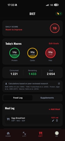 GGFit screenshot