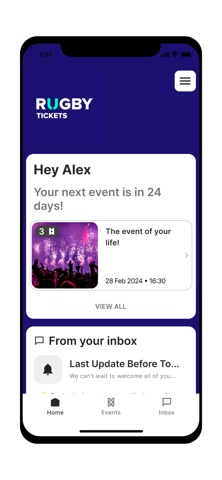 RugbyAU Tickets screenshot
