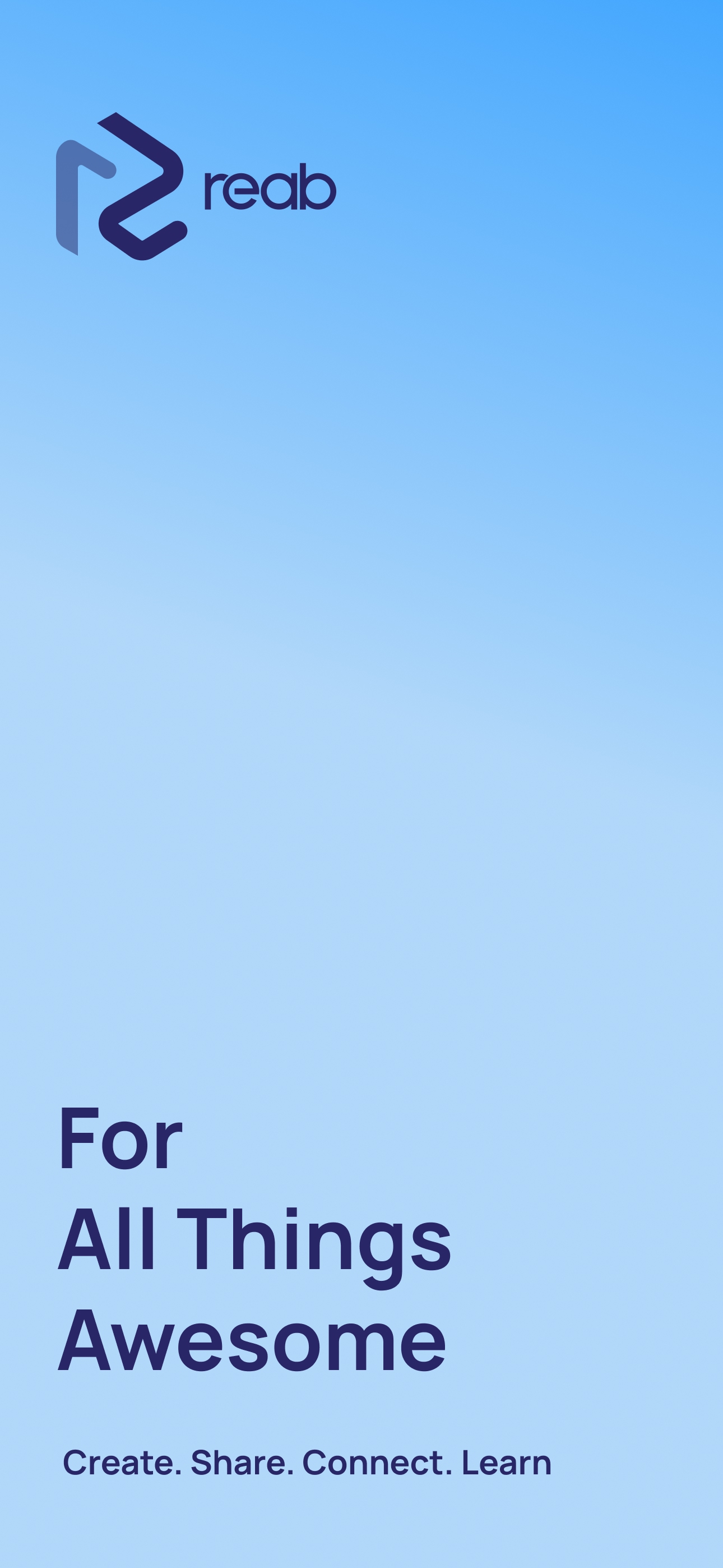 Reab: Safe Social & Supper App