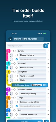 Prioritizer: Tasks & Decisions Screenshot 4 of 6