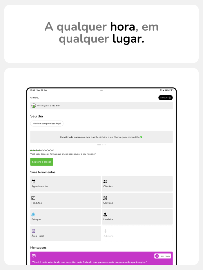 Lysa Estoque, Notas, PDV e