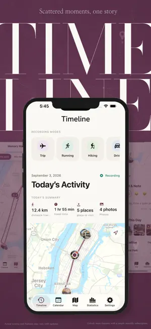 Timeline: Daytrace screenshot 1