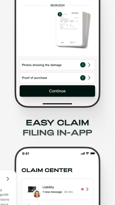 Getsafe: Insurance & Pension screenshot