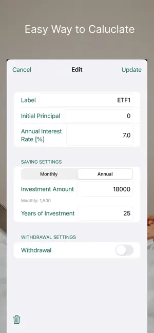 Accumulate+ Compound Interest screenshot 2