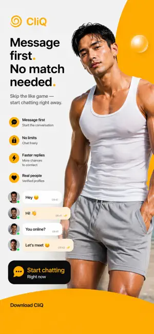CliQ - Gay Dating, Chat & Meet iPhone screenshot 3