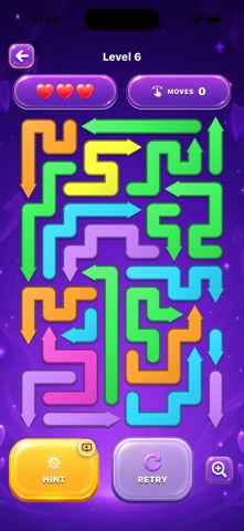Pathyq: Arrow Puzzle iPhone screenshot