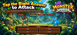 Monster Words: Vocabulary Game screenshot 1
