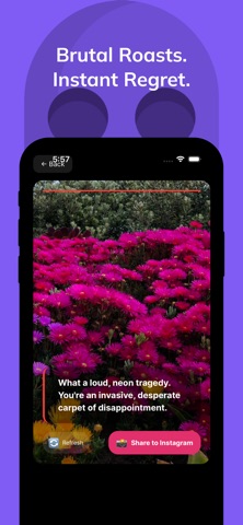 Savage - Funny Roast Generator iPhone screenshot