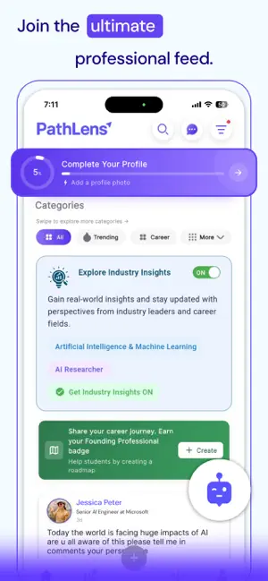 PathLens: Career & Mentors screenshot 1